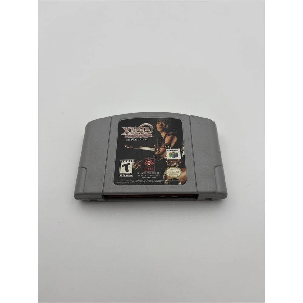 Xena Warrior Princess The Talisman Of Fate Nintendo 64 N64 1999 NUS-NXFE-USA